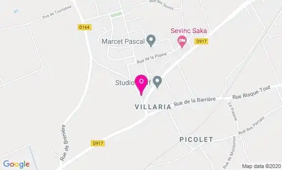 Localisation Marie Cottereau