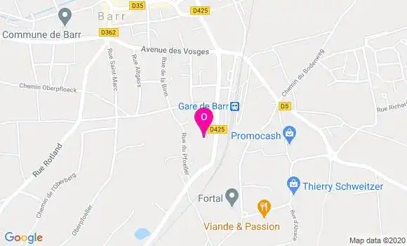 Localisation Gisele Stein Ensminger