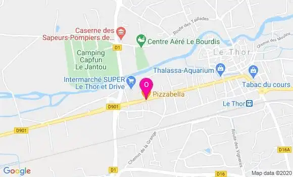 Localisation Amelie Di Cintio