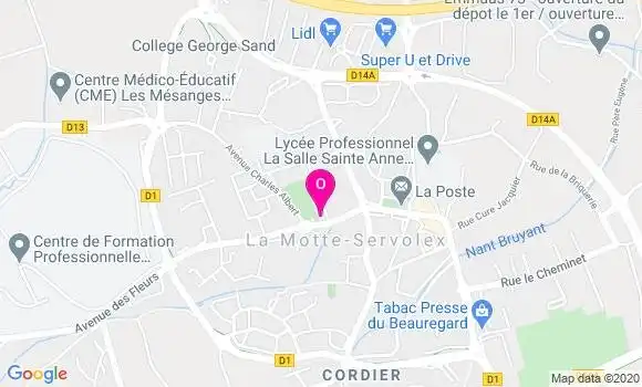 Localisation Lucile Florido
