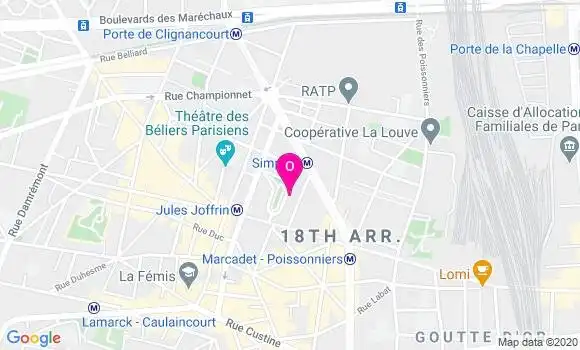 Localisation Alison Blanc
