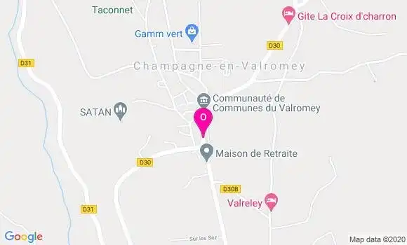 Localisation Christelle Jacquet