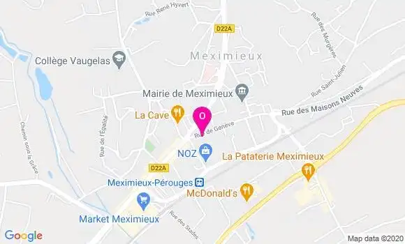 Localisation Laurie Bazin