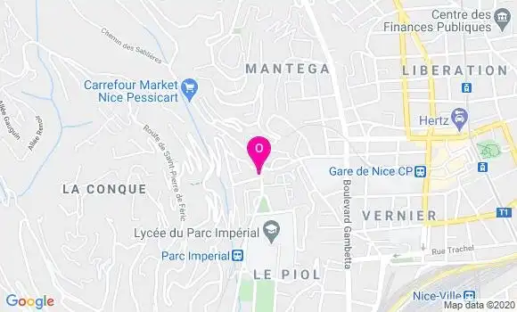 Localisation Sandrine Fabry