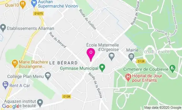 Localisation Cecile Roiron