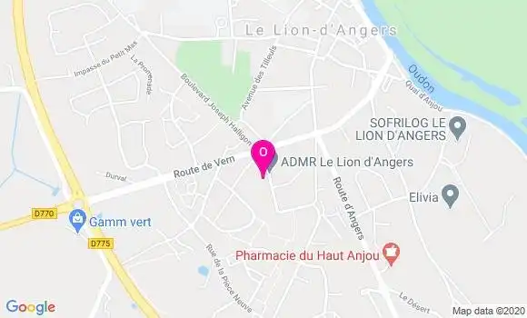 Localisation Camille Le Gal