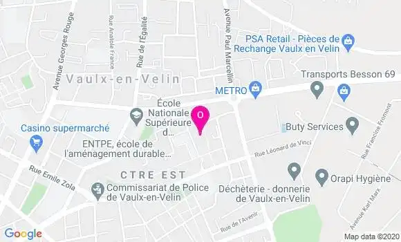 Localisation Julie Grognet