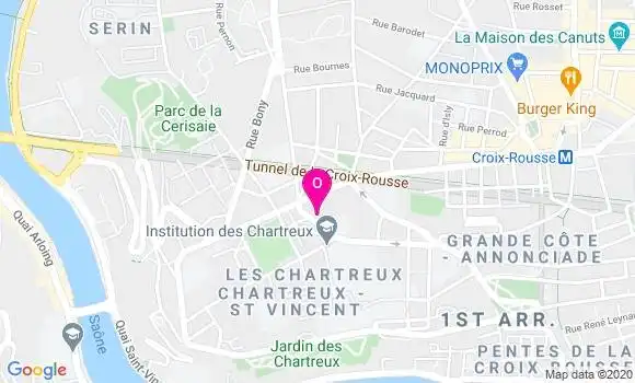 Localisation Aurore Lafitte