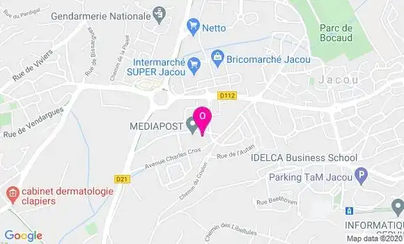 Localisation Melodie Chalandar