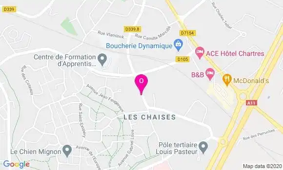 Localisation Sandra Lorin