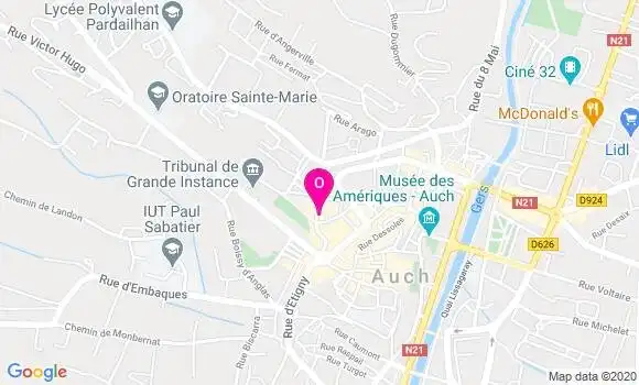 Localisation Carole Kuhn
