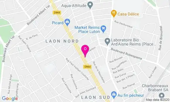 Localisation Vanessa Caffet