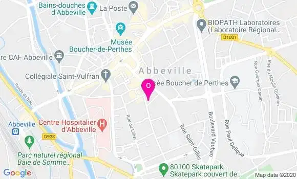 Localisation Amandine Chatelain
