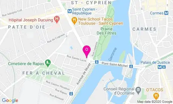 Localisation Themis Foret