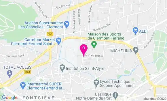 Localisation Camille Liouville