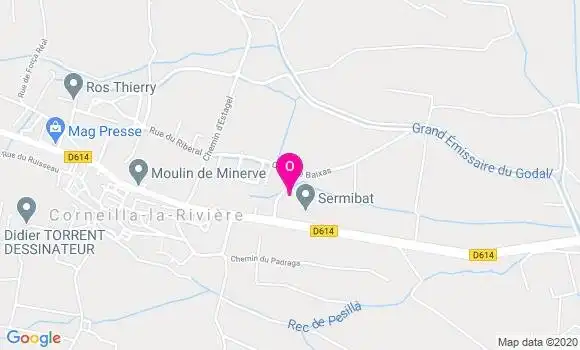 Localisation Camille Bacle