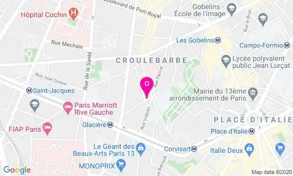 Localisation Marie Ollivier