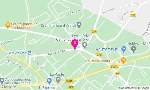 Localisation Lucile Catelain