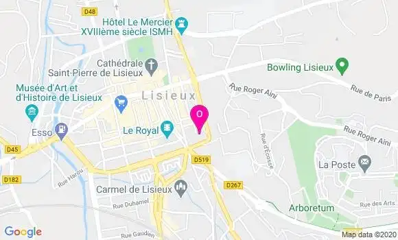 Localisation Emilie Watier