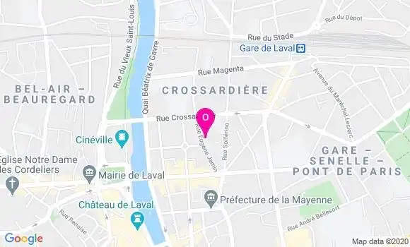 Localisation Nathalie Douillet