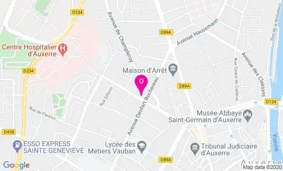 Localisation Odette Lemarie Leclercq