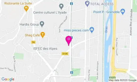 Localisation Corinne Chalvin