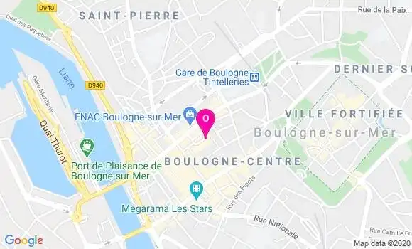 Localisation Emilie Castelnot