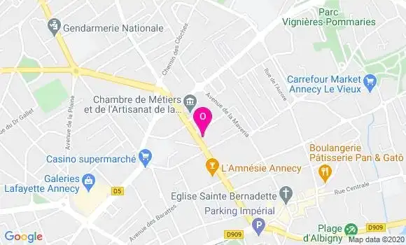 Localisation Noemie Bailleul