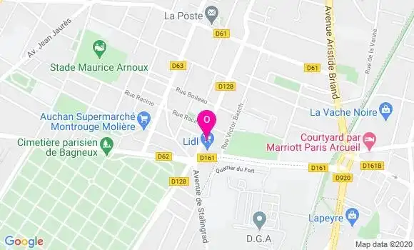 Localisation Oriane Mouton