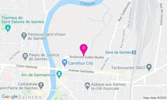 Localisation Claire Gommeaux
