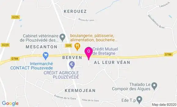 Localisation Fanny Le Jeune