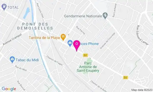 Localisation Marc Ricavy