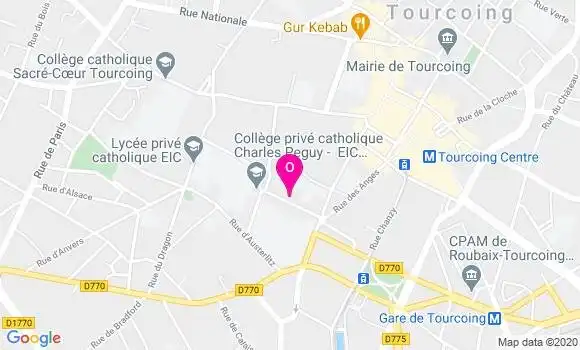 Localisation Anne Sophie Delplancke