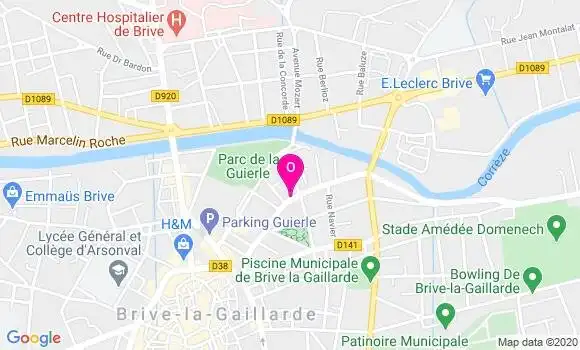 Localisation Guilaine Soulier