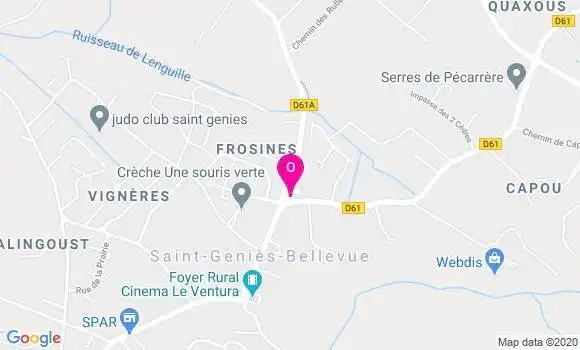 Localisation Caroline Costes Cadeac