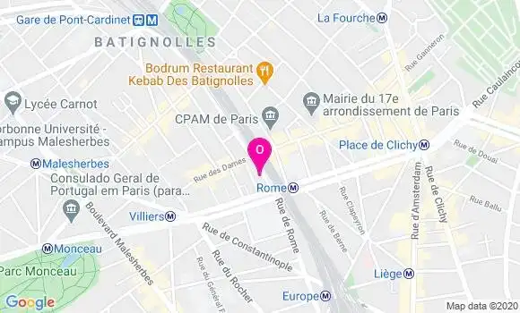 Localisation Ludivine Dusch