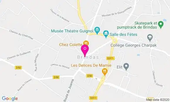 Localisation Christine Gachet
