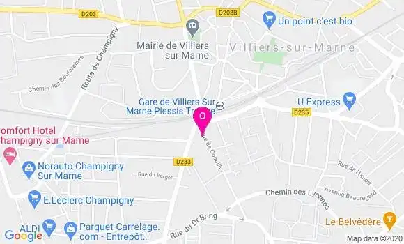 Localisation Delphine Salvat