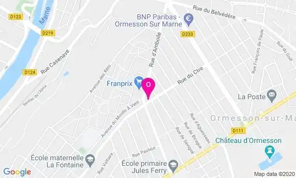 Localisation Isabelle De Ronne
