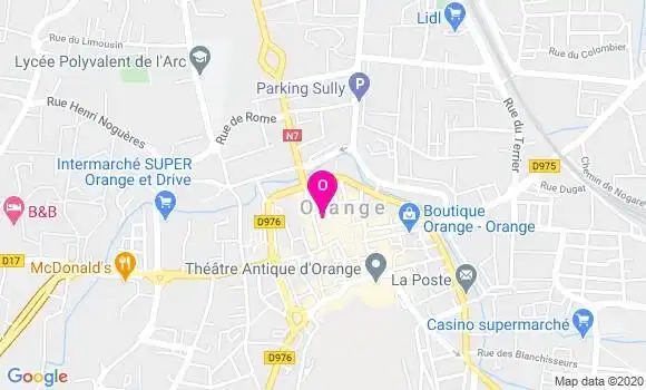 Localisation Sandrine Galmard