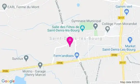 Localisation Maud Filet