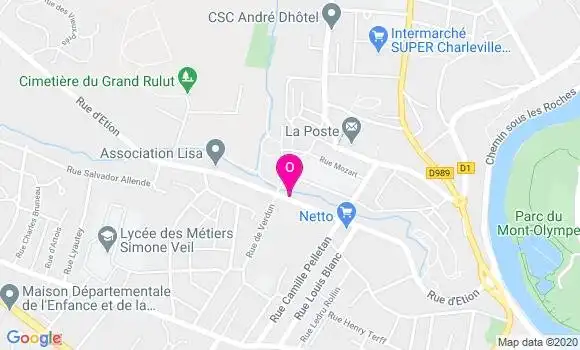 Localisation Ingrid Comes