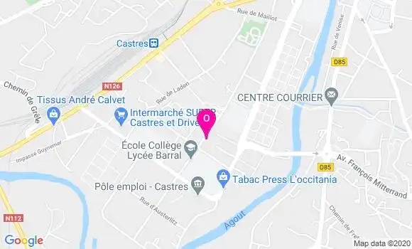 Localisation Elisa Sinchet