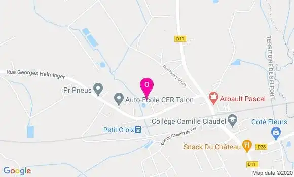 Localisation Carine Chardon