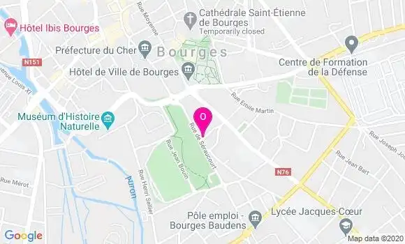 Localisation Marie Laetitia Tresorier Marchal