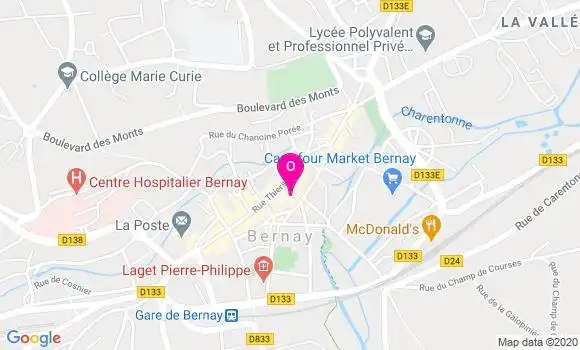 Localisation Nathalie Boutel
