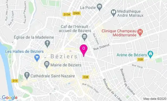 Localisation Martine Cavalie Blanchard