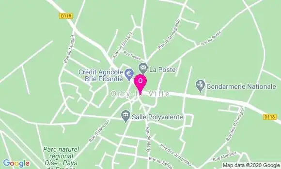 Localisation Claudine Deraedt