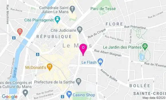Localisation Marie Pascale Dejoie