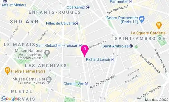 Localisation Diane Bertrand